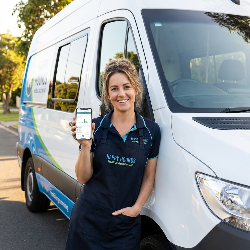 Happy Dog Groomer
